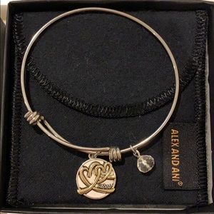 Like New Alex and Ani “sisters” charm bangle